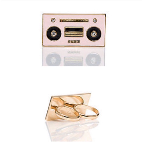 kate spade Jewelry - LAST ONE Kate Spade Jazz Things Up Boom Box Ring